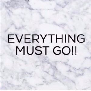 Closet Clear Out Moving Everything Must Go!!